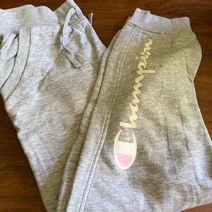 Champion sweatpants. Size youth XL, fits women size S